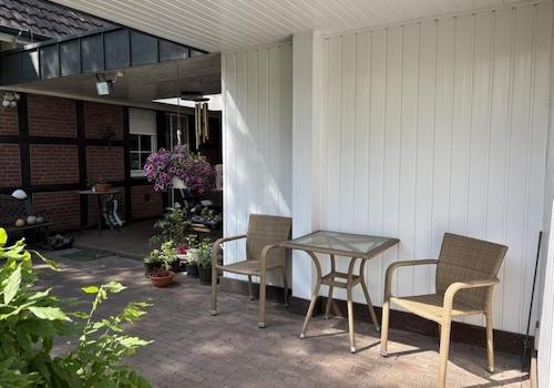 Sitzplatz an der Terrasse