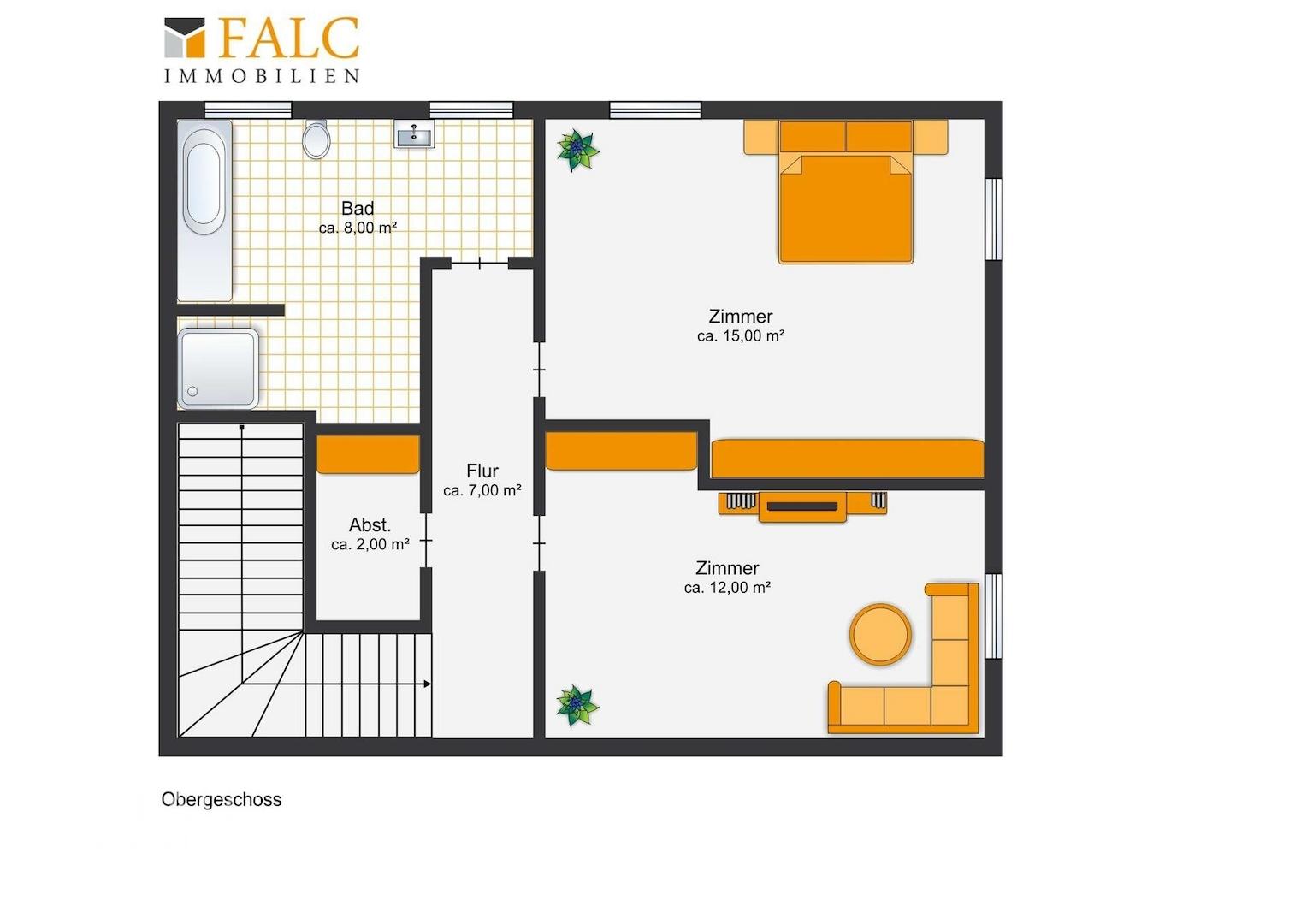 Grundriss Obergeschoss