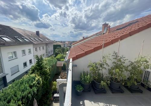 Dachterrasse Aussicht