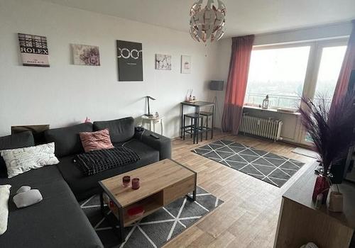 Wohnzimmer 51 m² Wohnung