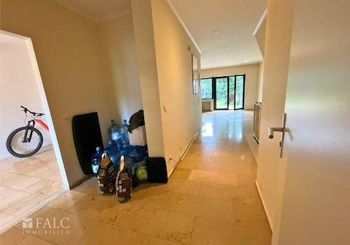 Blick in die Erdgeschosswohnung