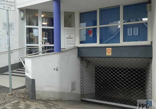 Zugang zum Objekt + Zufahrt Tiefgarage