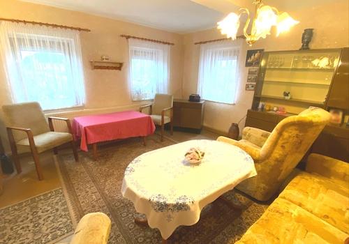 Wohnzimmer/Schlafzimmer Erdgeschoss