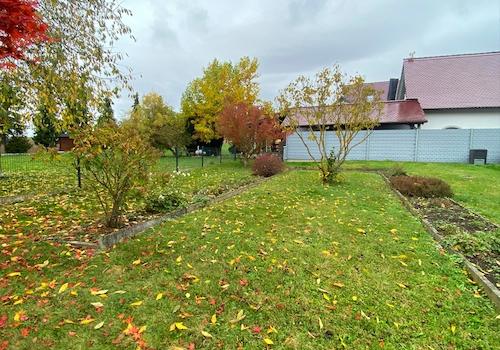 Großes Gartengrundstück