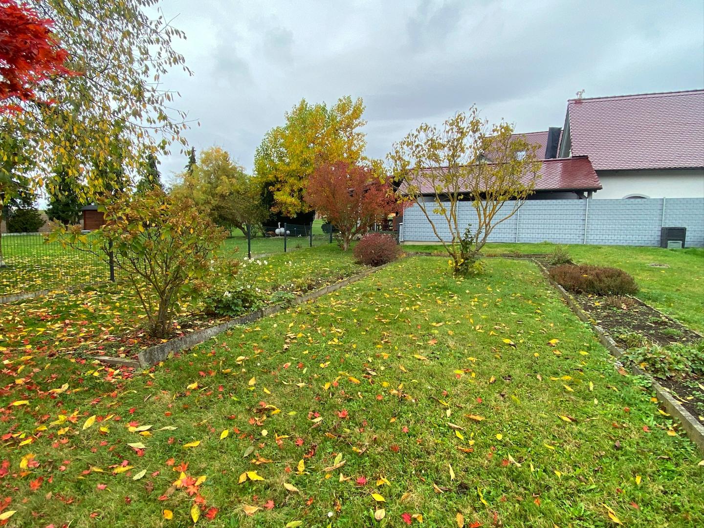 Großes Gartengrundstück