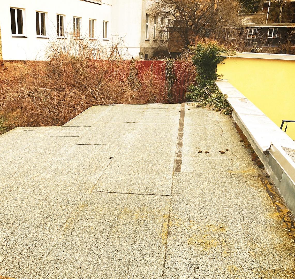 Flachdachbereich