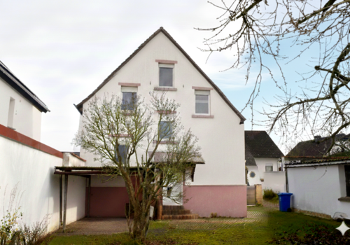 Hausansicht Gartenseite