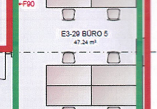 Grün - angebotenes Büro