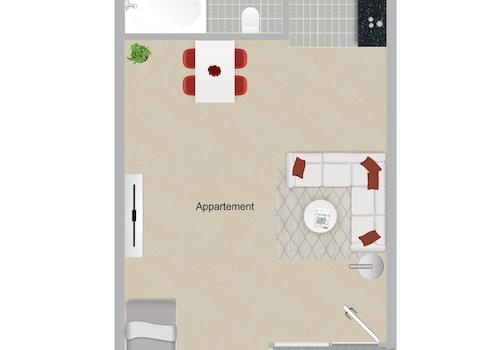 Grundriss 1.OG - Whg. 3