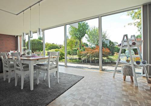 Der Wohn- und Essbereich