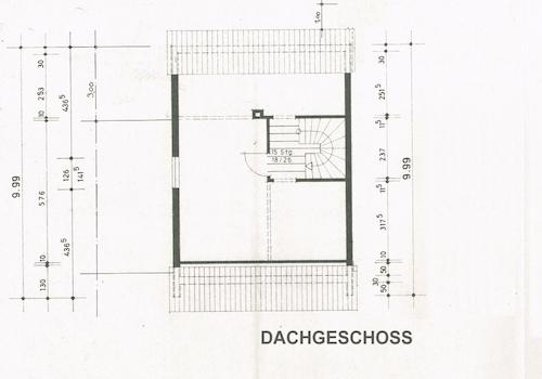 Grundriss Dachgeschoss
