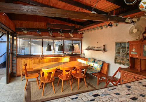 Überdachter Freisitz