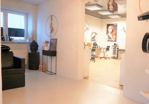 Blick in den Salon 