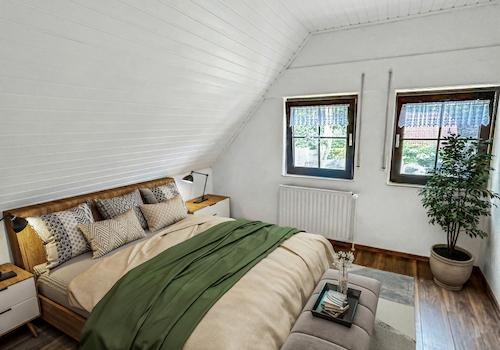 Virtual Staging - Schlafzimmer