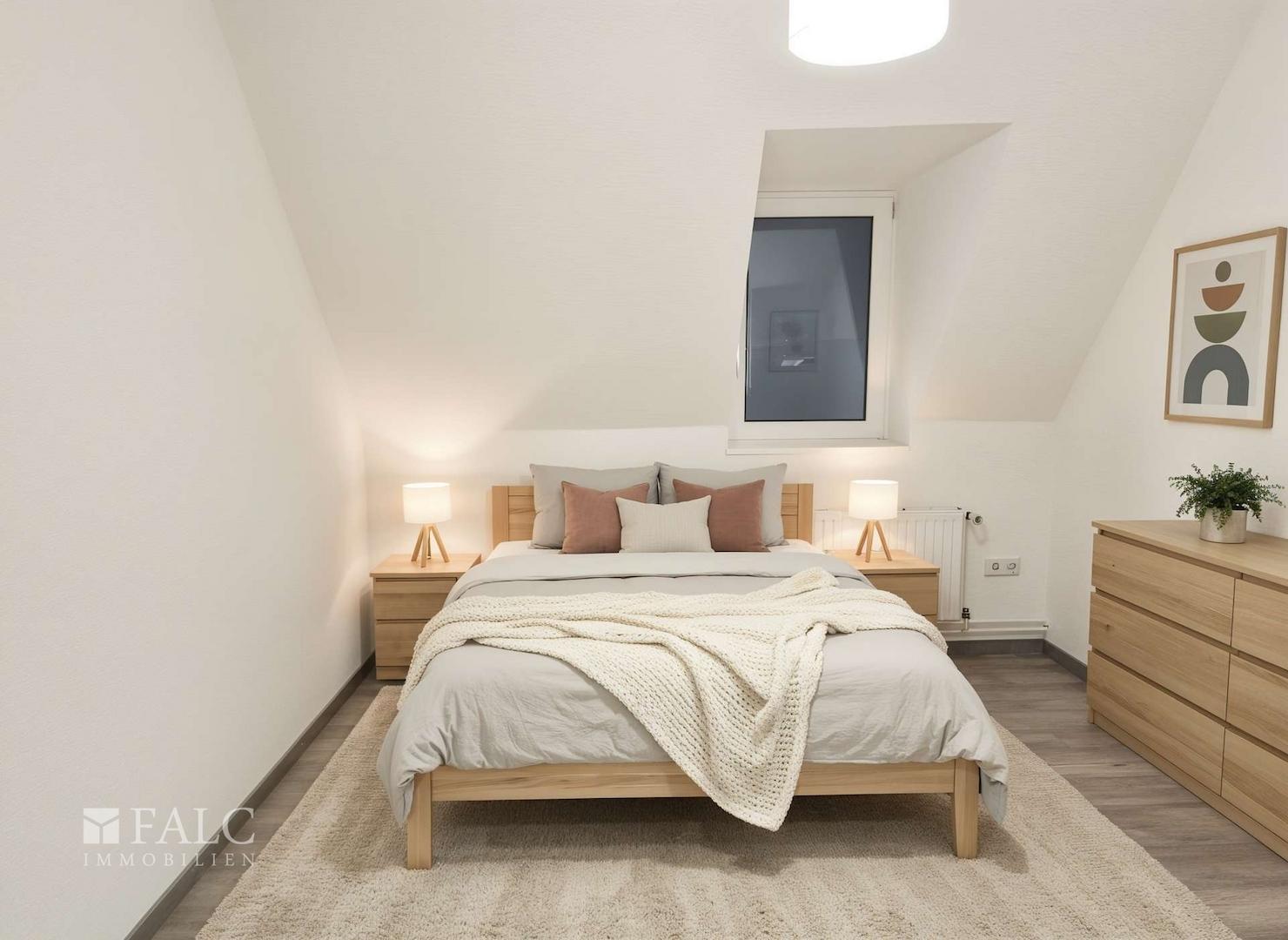 Schlafzimmer - Beispiel (KI generiert)