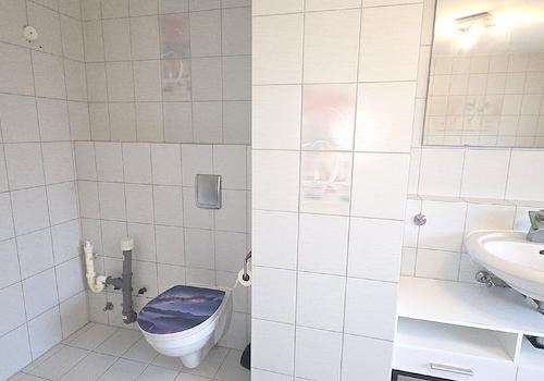 Badezimmer Waschmaschinenplatz