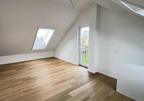 Zimmer im Spitzboden