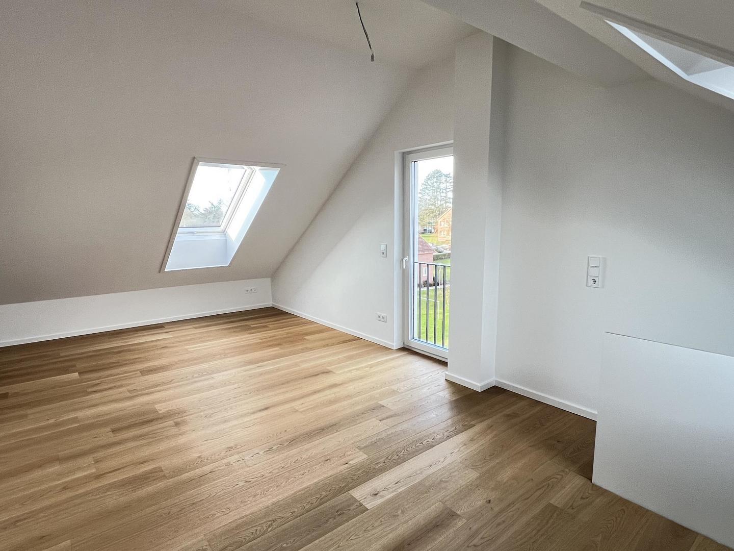 Zimmer im Spitzboden