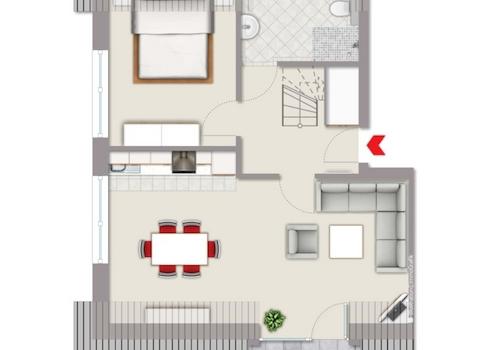 Grundriss 1. Obergeschoss