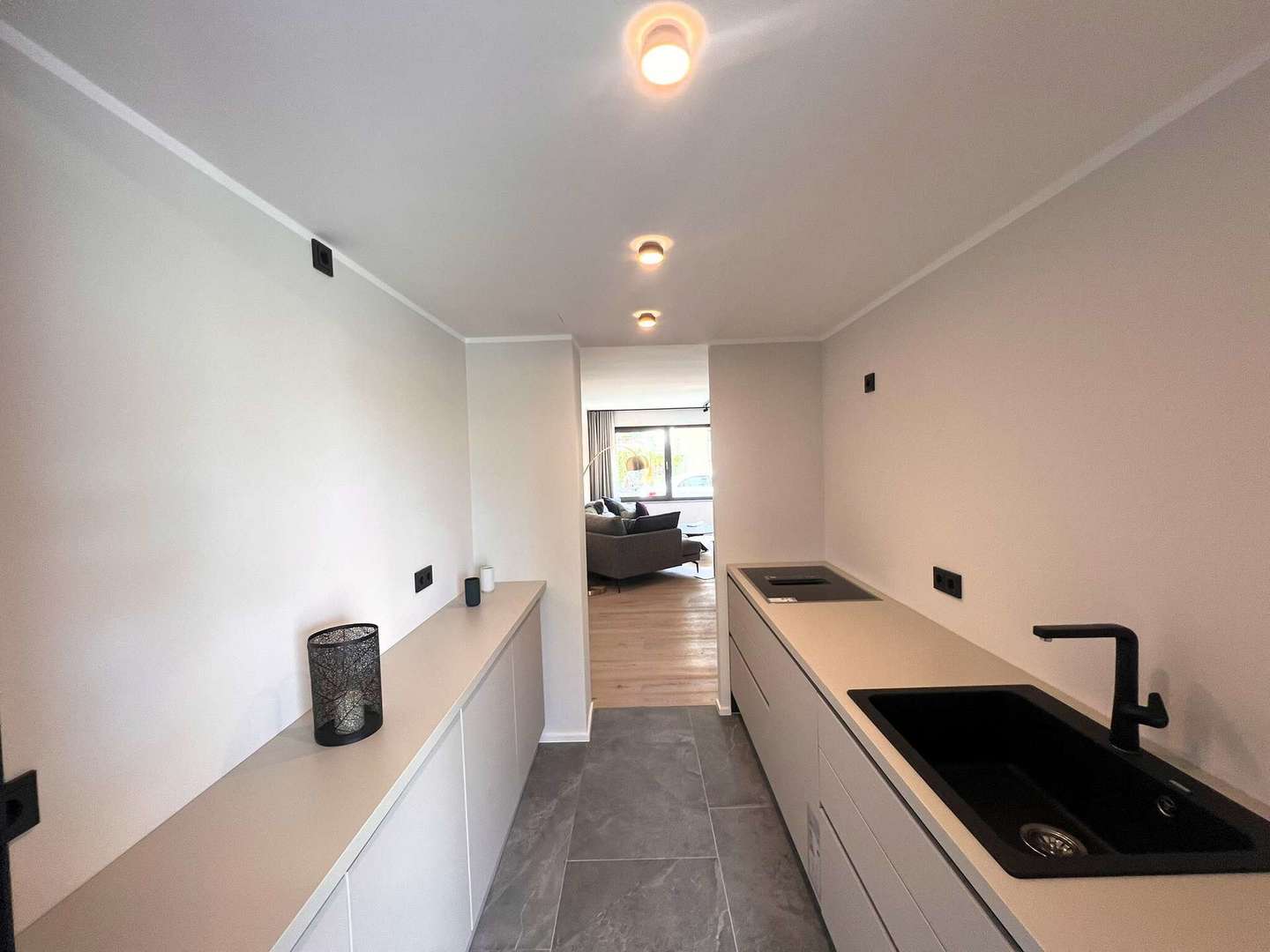 Küchenbereich Musterwohnung