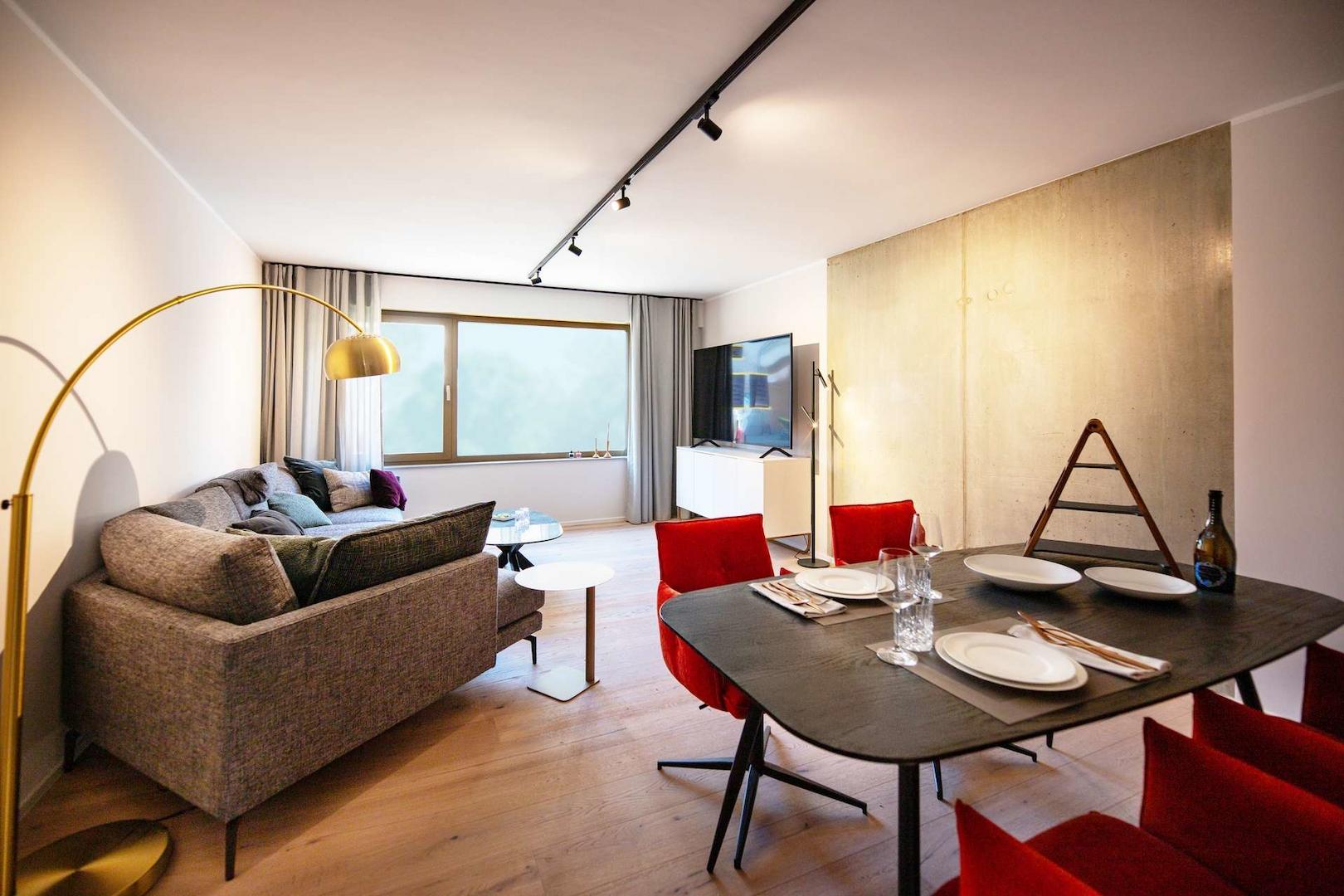 Wohn-/Essbereich Musterwohnung