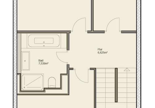 Grundriss 1. OG WE 01