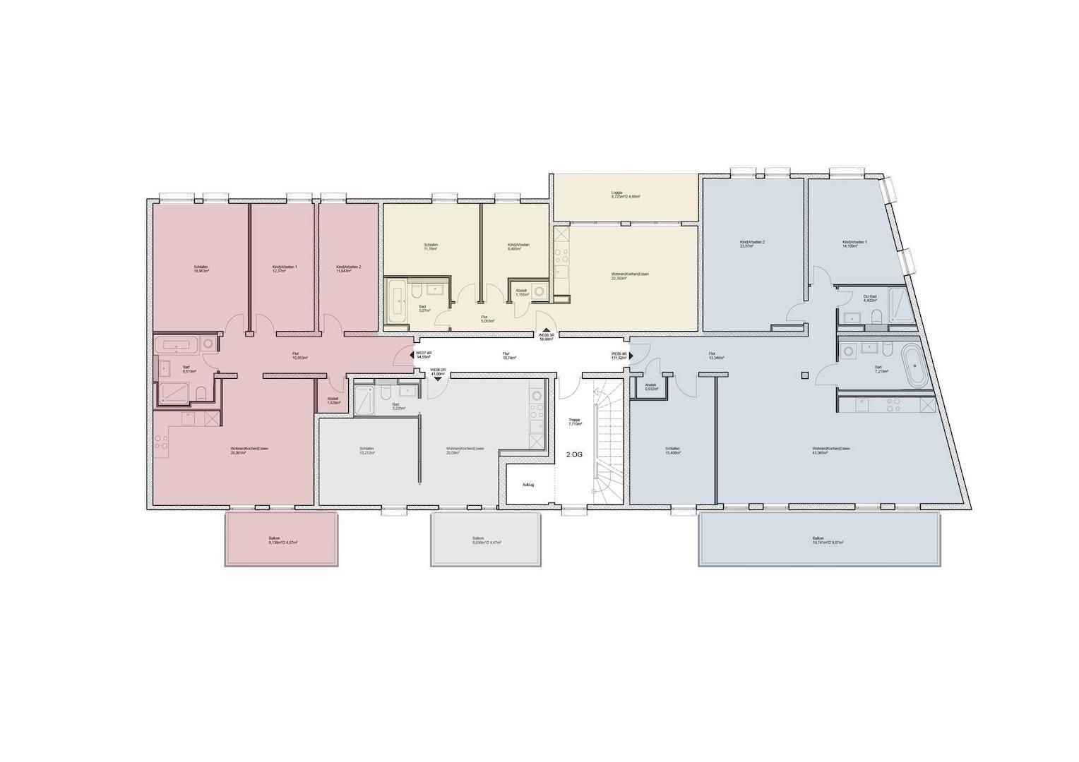 Geschossplan 2. OG
