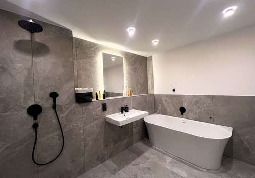 Masterbad Musterwohnung