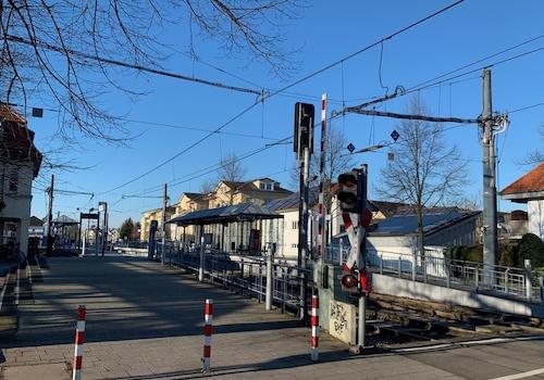 Haltestelle Hangelar Mitte