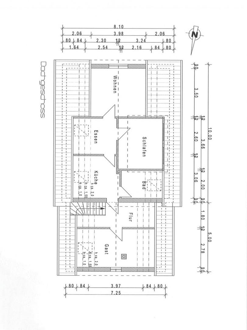 Grundriss Dachgeschoss