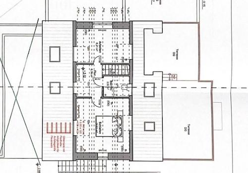 Grundriss obere Etage