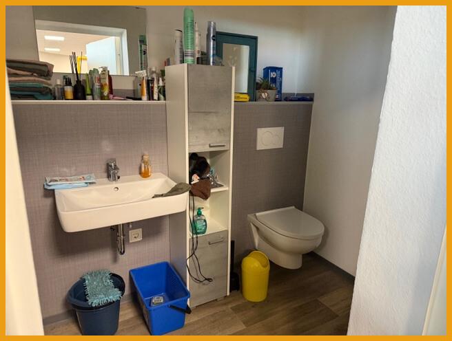 Toilettenbereich