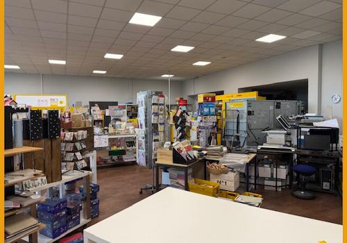 Blick in den Verkaufsraum