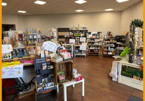 Blick in den Verkaufsraum