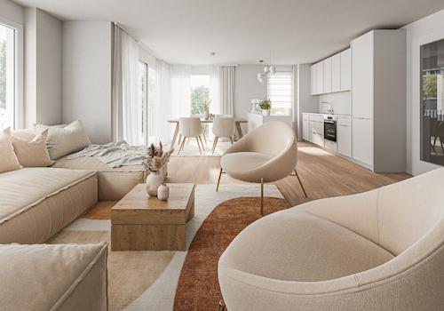 Beispielvisualisierung Wohnbereich