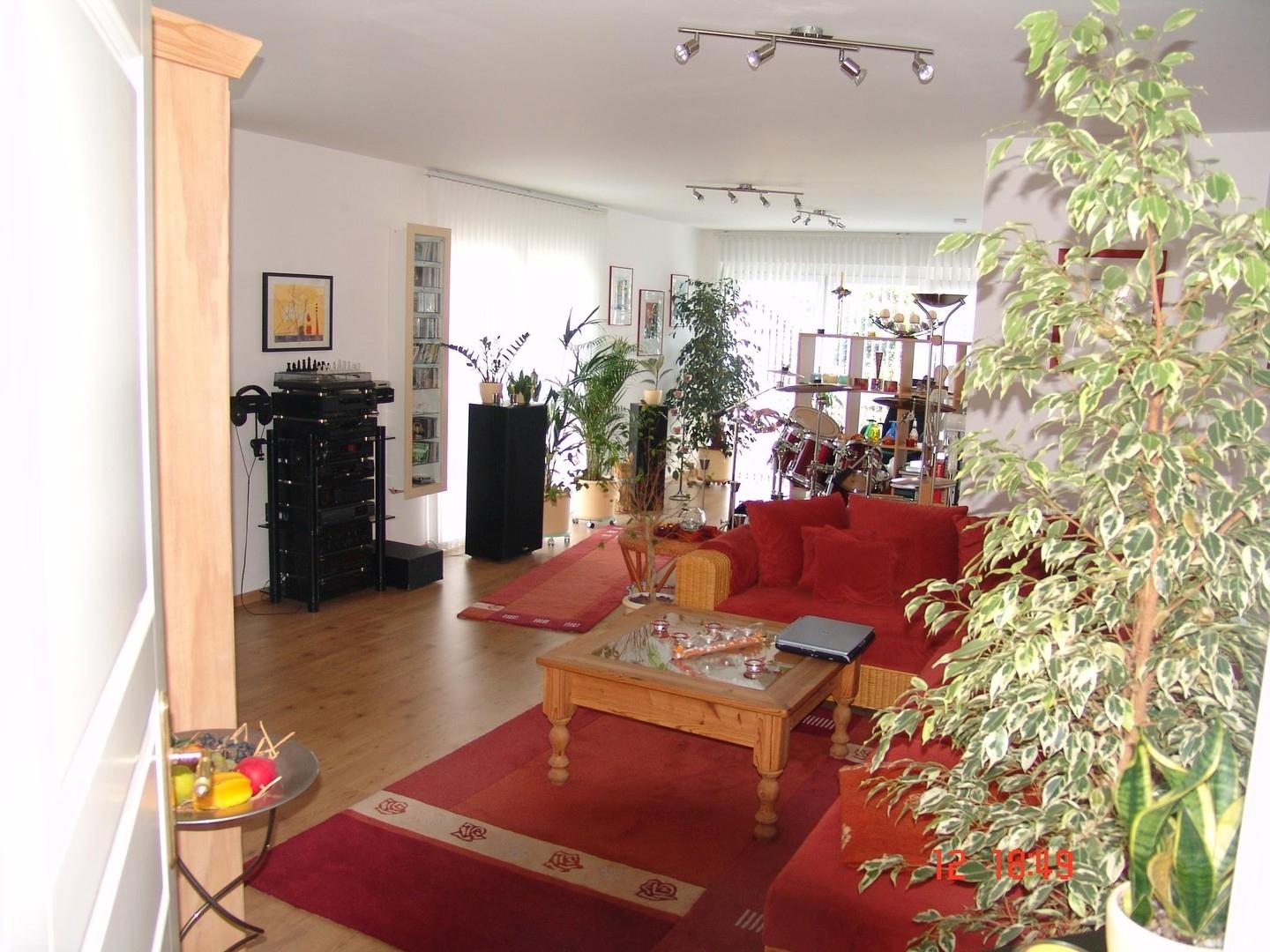 Wohnzimmer wie es war