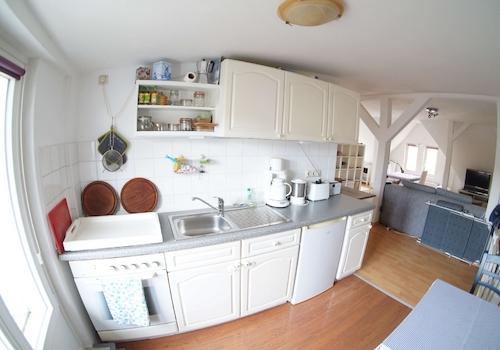 Beispielbild Küche in Nutzung