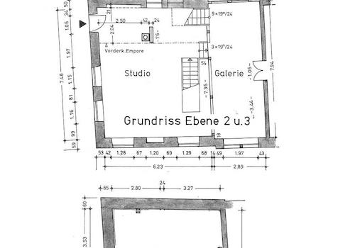Grundrisse Synagoge