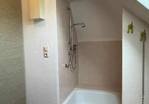 Ansicht Dusche im OG