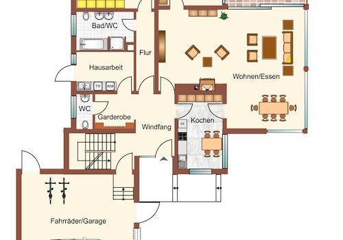 Grundriss Erdgeschoss