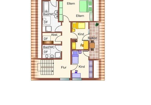 Grundriss Dachgeschoss