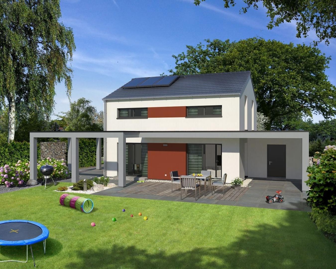 Gestaltungsvorschlag Gartenseite