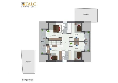 Grundriss Dachgeschoss