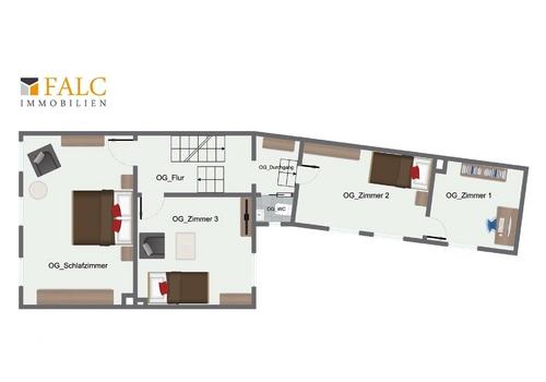 Obergeschoss Grundriss