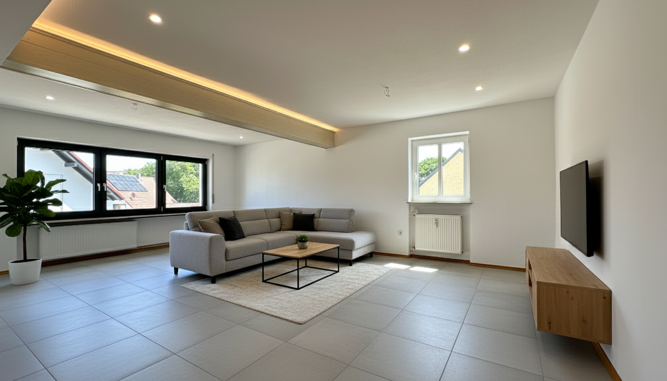 Wohnzimmer (OG) Home Staging