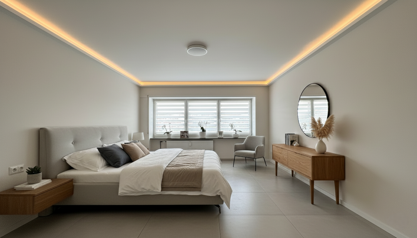 Schlafzimmer (OG) Home Staging
