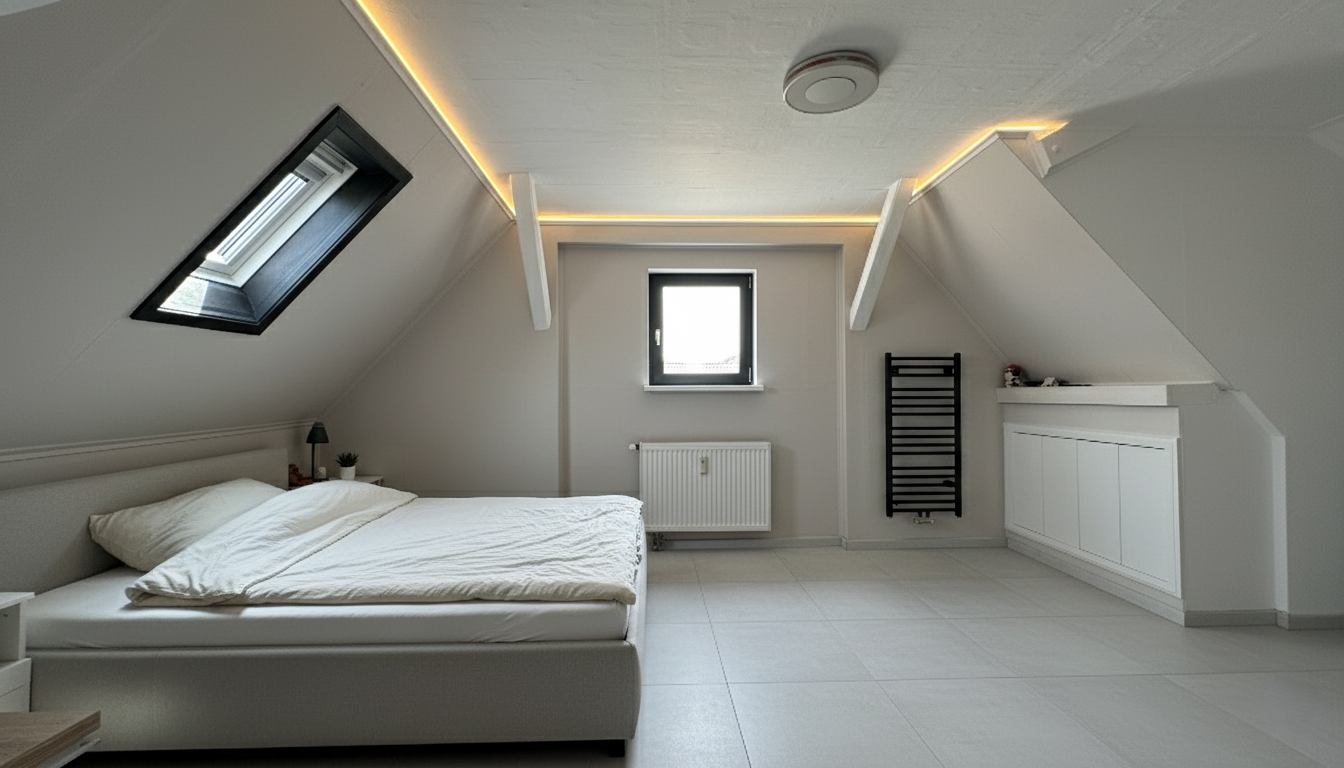 Schlafzimmer (DG) Home Staging