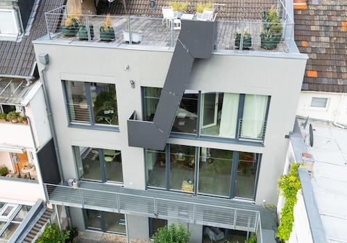 Fassade Innenhof +Dachterrasse