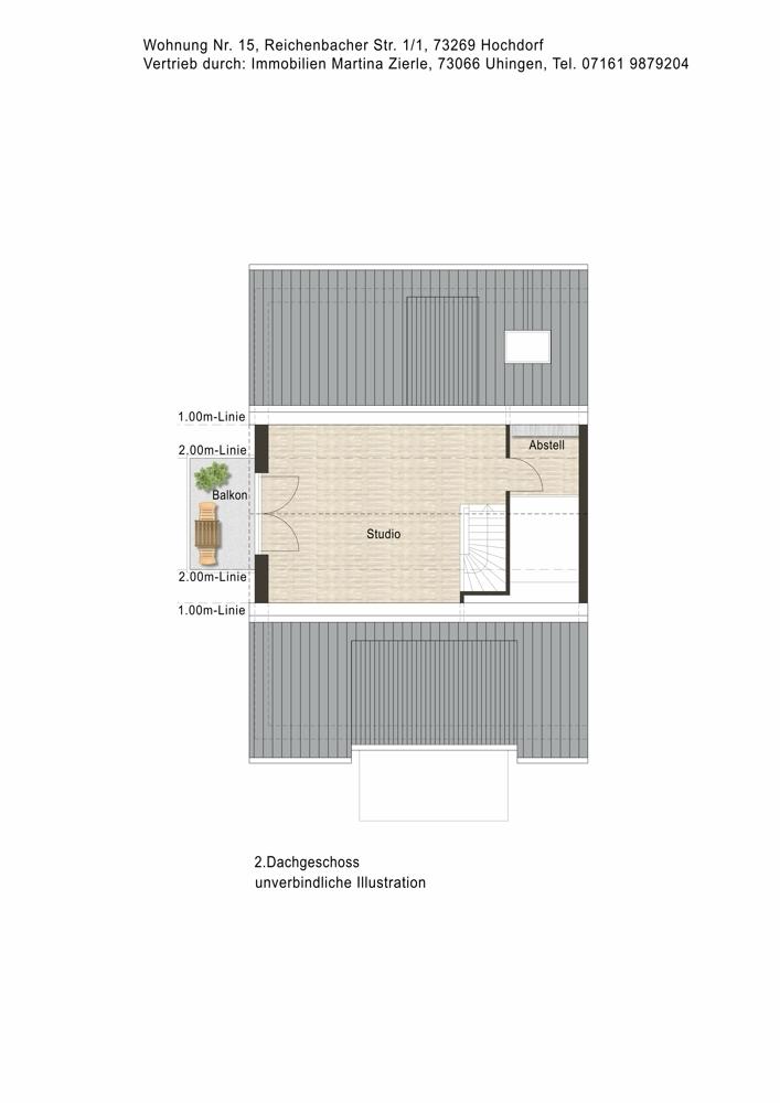 Wohnung 15-2. DG