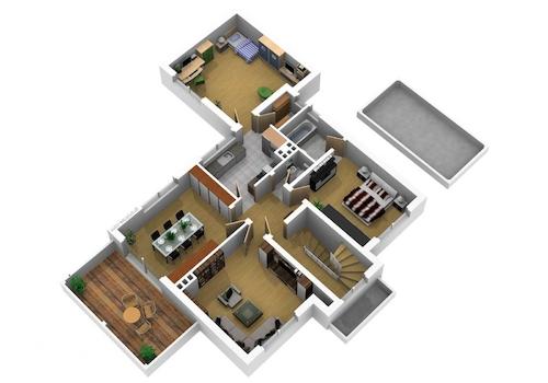 Grundriss Obergeschoss